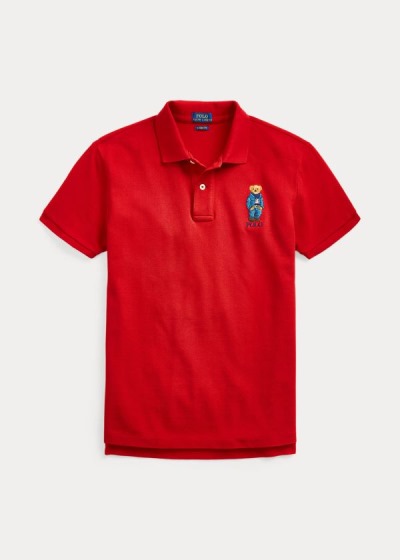 Polo Ralph Lauren Classic Fit Bear Polo Shirt Dame Danmark (KCVYJ1492)